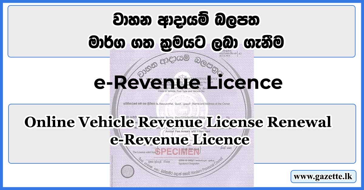 e-Revenue License