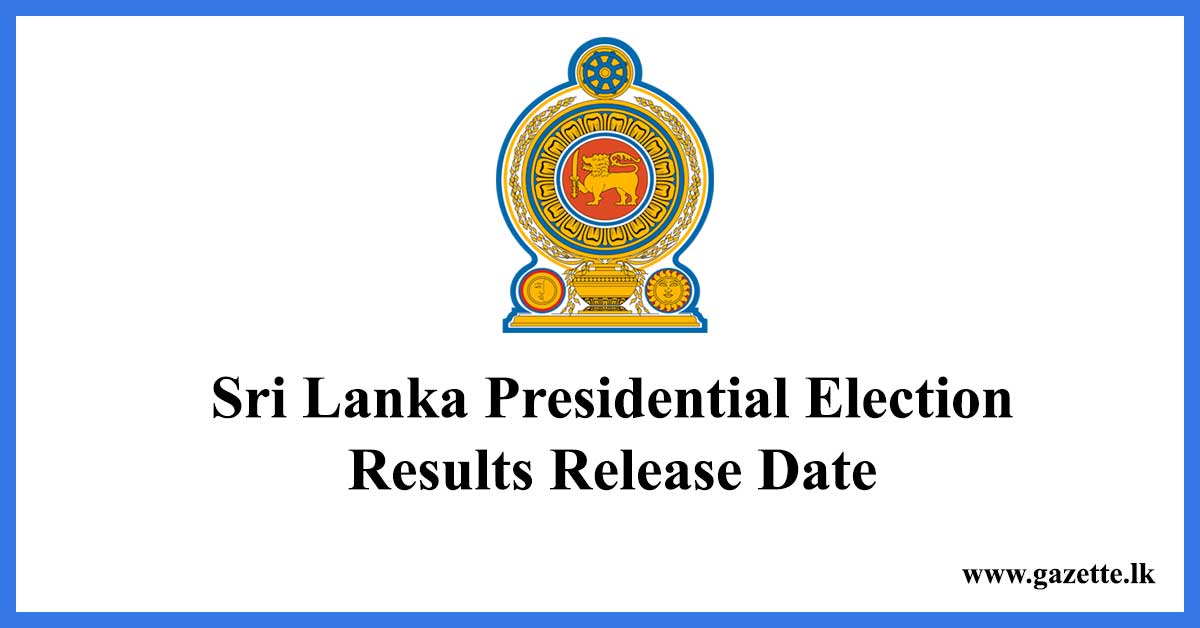 sri-lanka-presidential-election-reults-release-date