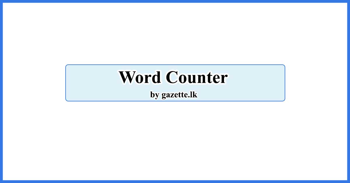 word counter